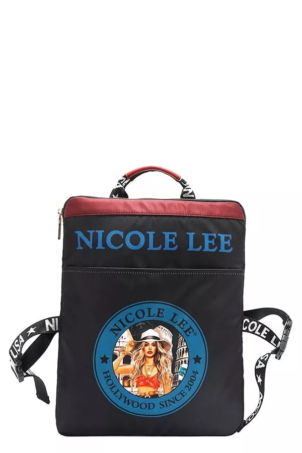 Nicole Lee USA Multi-Pocket Travel Backpack free shipping -Oh Em Gee Boutique