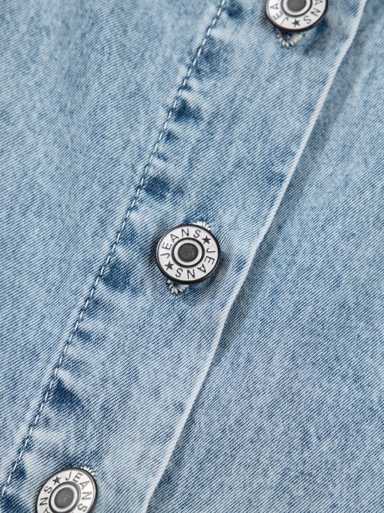 Tiered Flowy Overall Denim Dress free shipping -Oh Em Gee Boutique