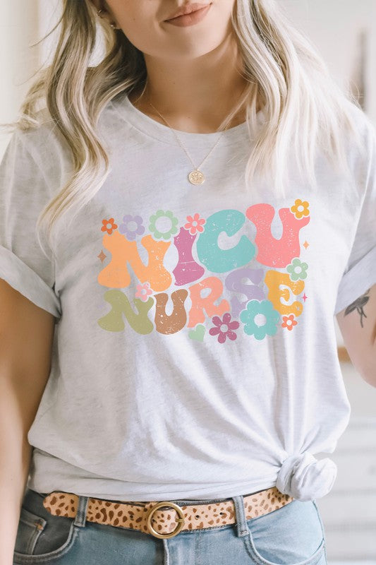 NICU Nurse Neonatal Hospital Graphic Tee free shipping -Oh Em Gee Boutique