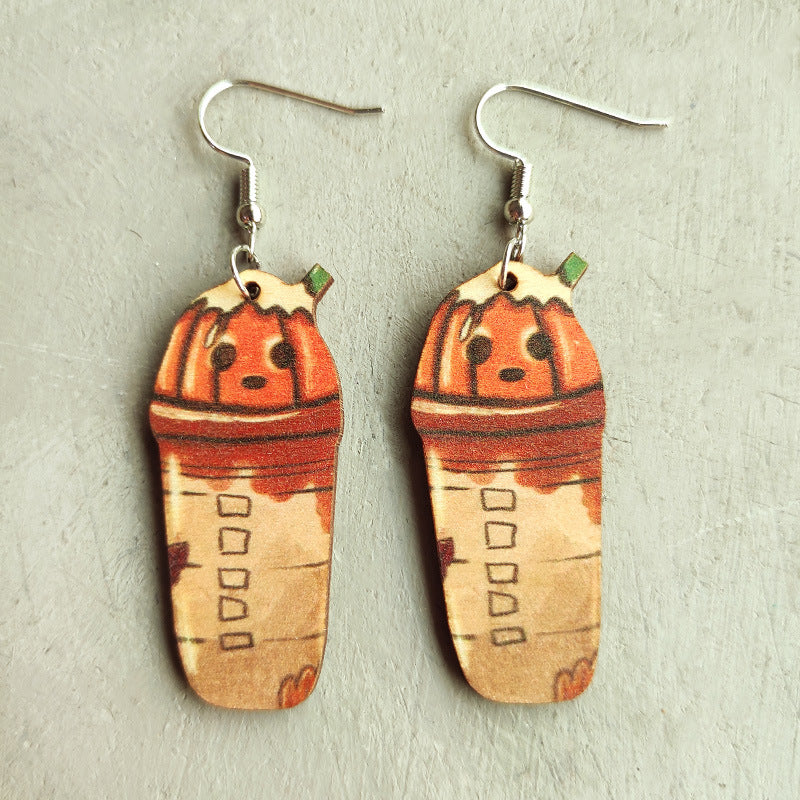 Thanksgiving Drop Earrings free shipping -Oh Em Gee Boutique