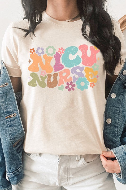 NICU Nurse Neonatal Hospital Graphic Tee free shipping -Oh Em Gee Boutique