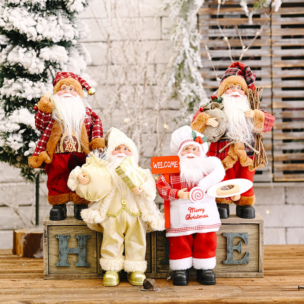 Santa  Claus Gnome free shipping -Oh Em Gee Boutique