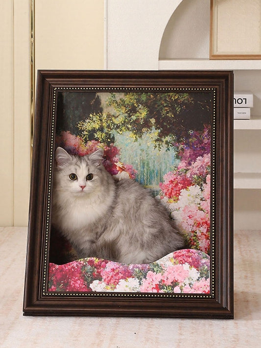 Artistic Framed Cat House free shipping -Oh Em Gee Boutique