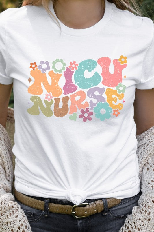 NICU Nurse Neonatal Hospital Graphic Tee free shipping -Oh Em Gee Boutique