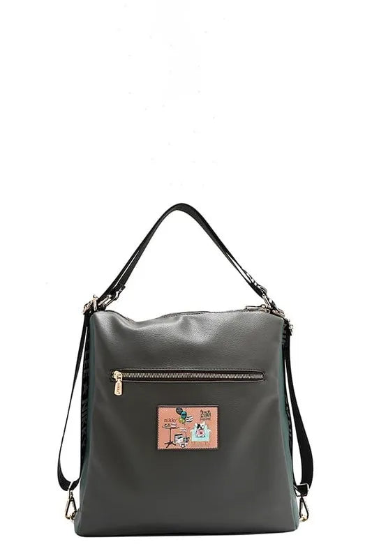 Nicole Lee USA Multi-function Adjustable Strap Eco-Leather Backpack free shipping -Oh Em Gee Boutique