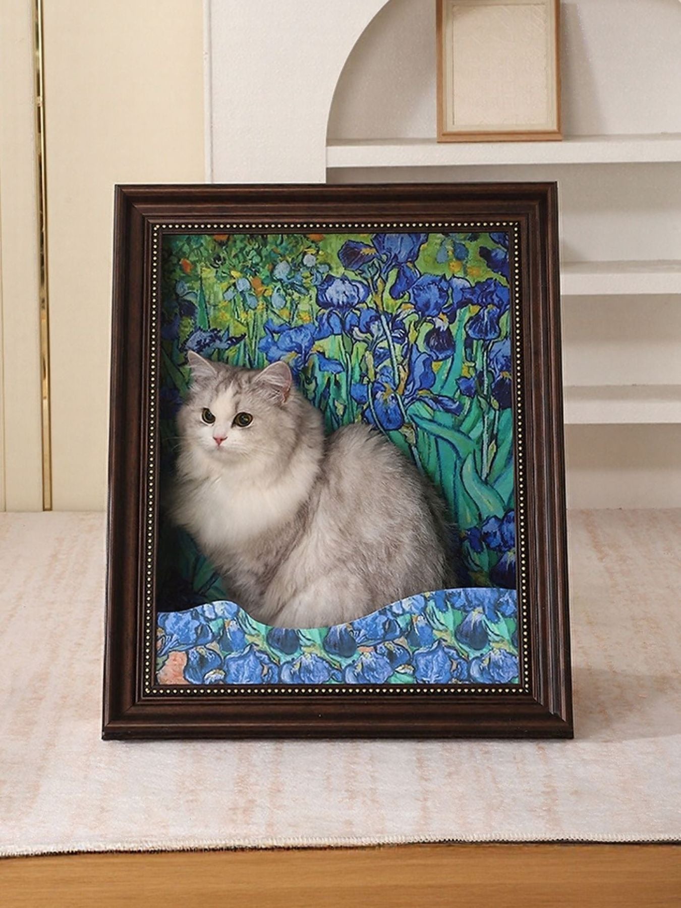 Artistic Framed Cat House free shipping -Oh Em Gee Boutique