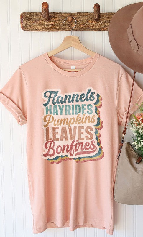 Plus Size Vintage Fall Favorites Graphic Tee free shipping -Oh Em Gee Boutique