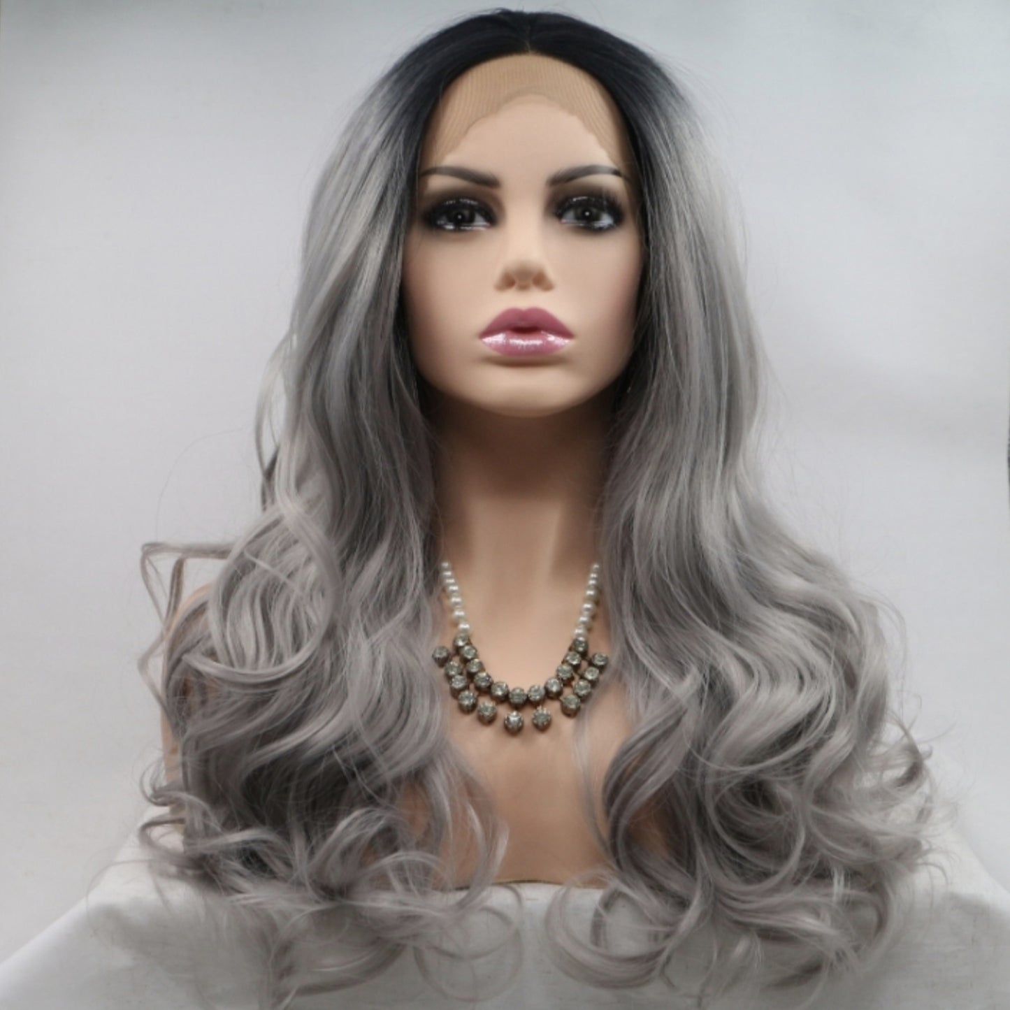 13*3" Lace Front Wigs Synthetic Long Wavy 24" 130% Density free shipping -Oh Em Gee Boutique