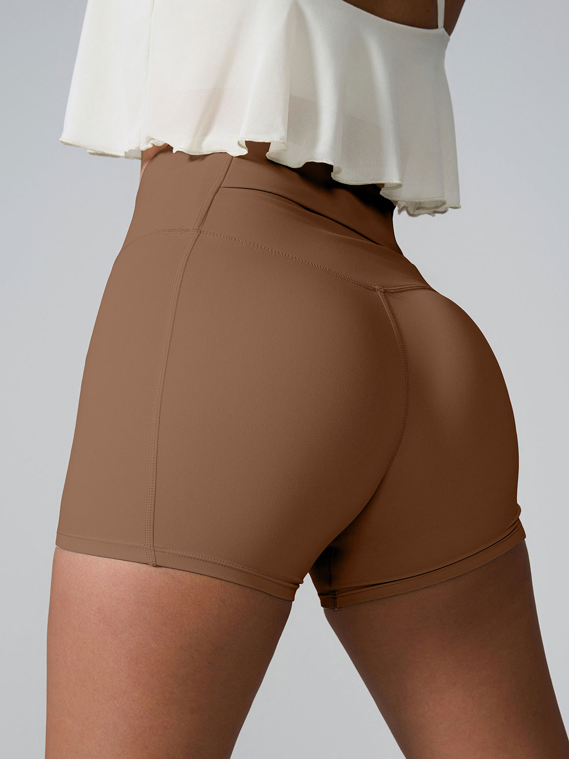 High Waist Active Shorts free shipping -Oh Em Gee Boutique