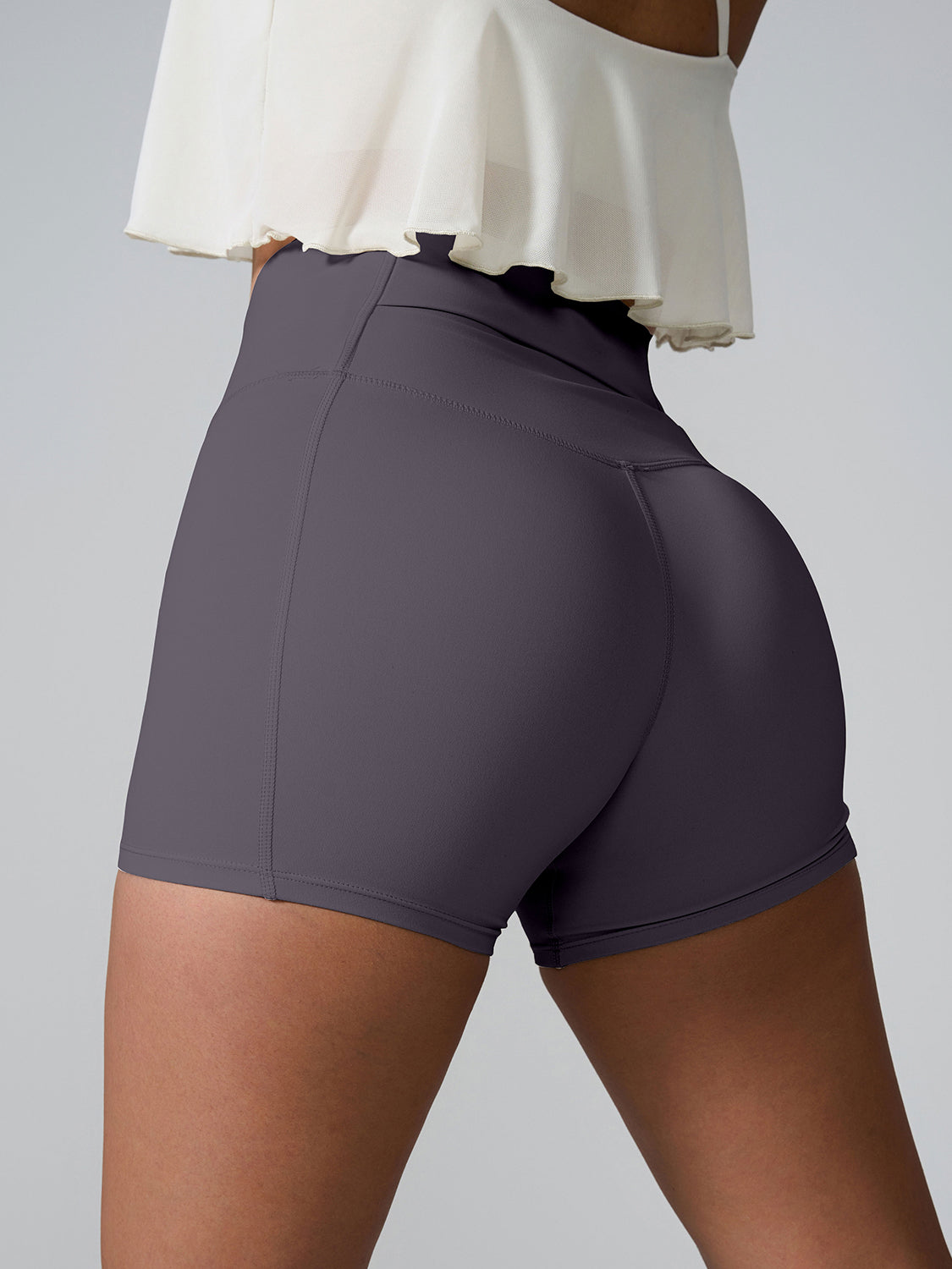 High Waist Active Shorts free shipping -Oh Em Gee Boutique