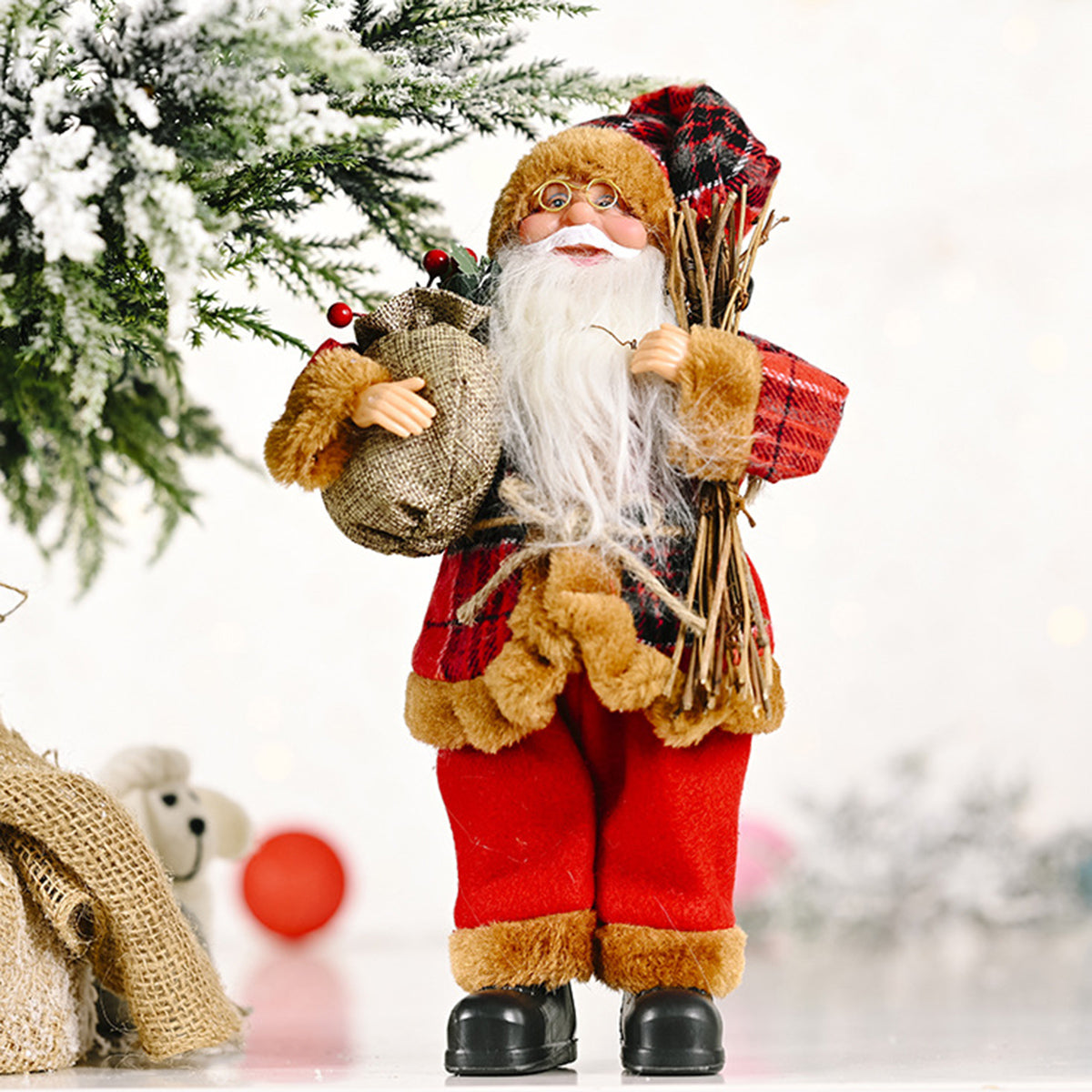 Santa  Claus Gnome free shipping -Oh Em Gee Boutique