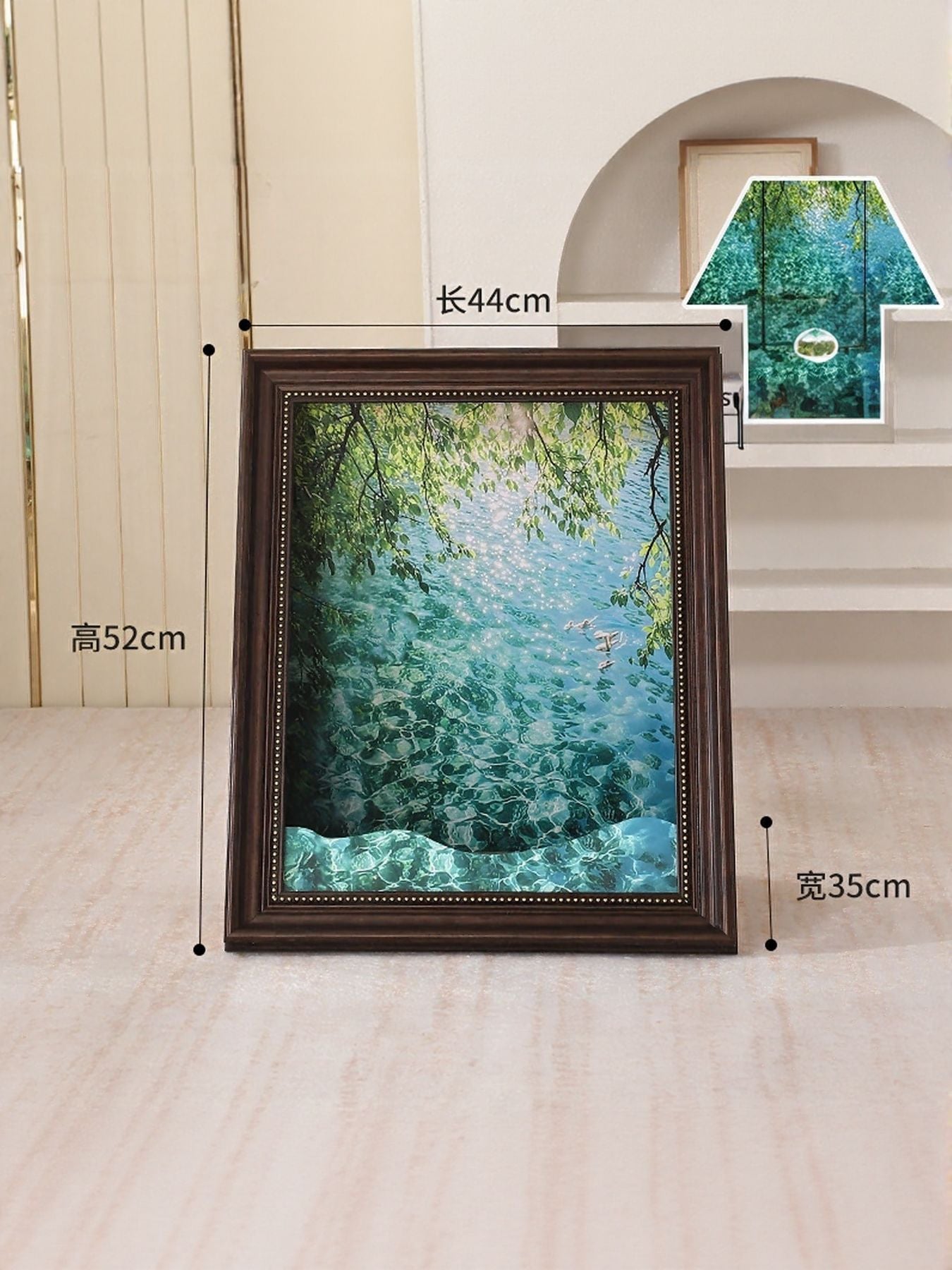 Artistic Framed Cat House free shipping -Oh Em Gee Boutique