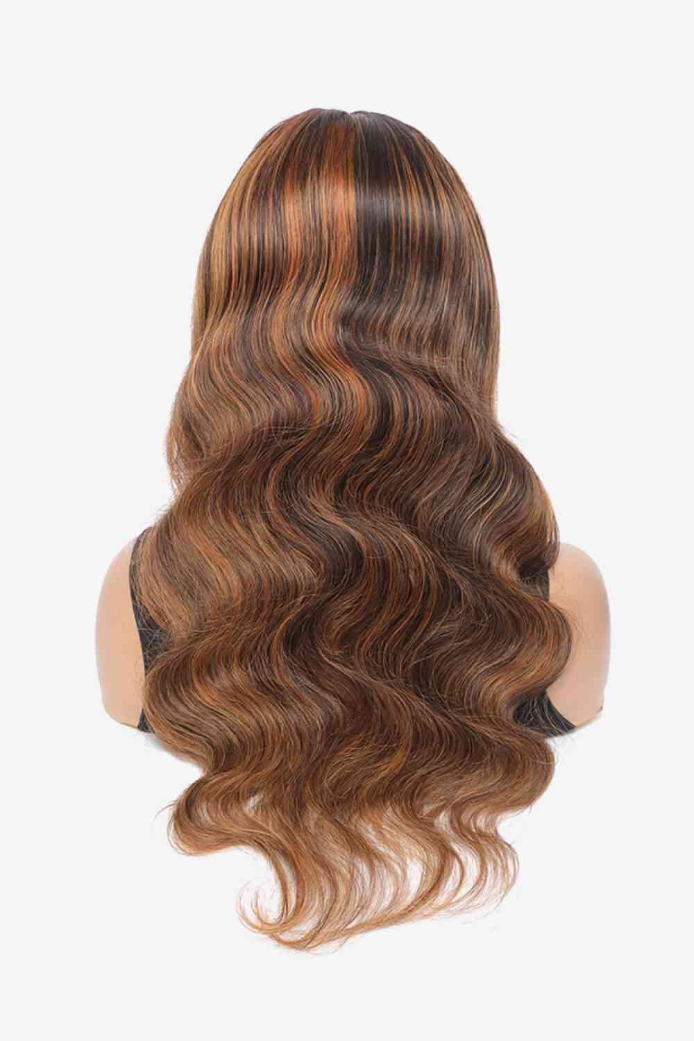 18" #P4/27 13x4 Lace Front Wigs Highlight Human Hair Body Wave 150% Density free shipping -Oh Em Gee Boutique