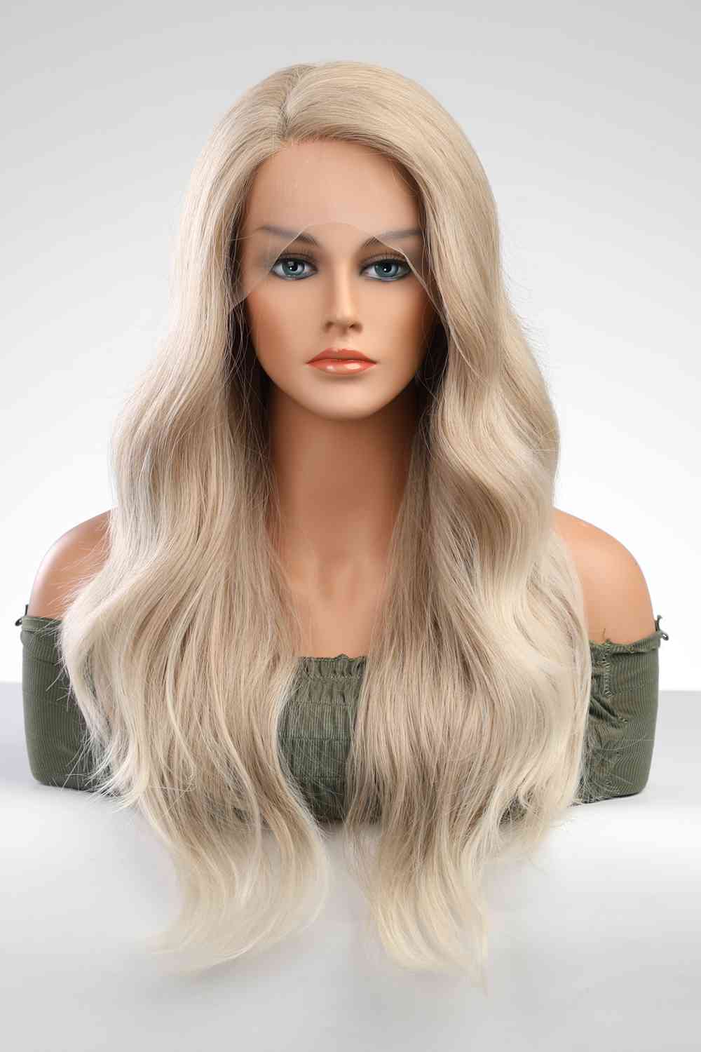 13*2" Lace Front Wigs Synthetic Long Wave 25" 150% Density free shipping -Oh Em Gee Boutique