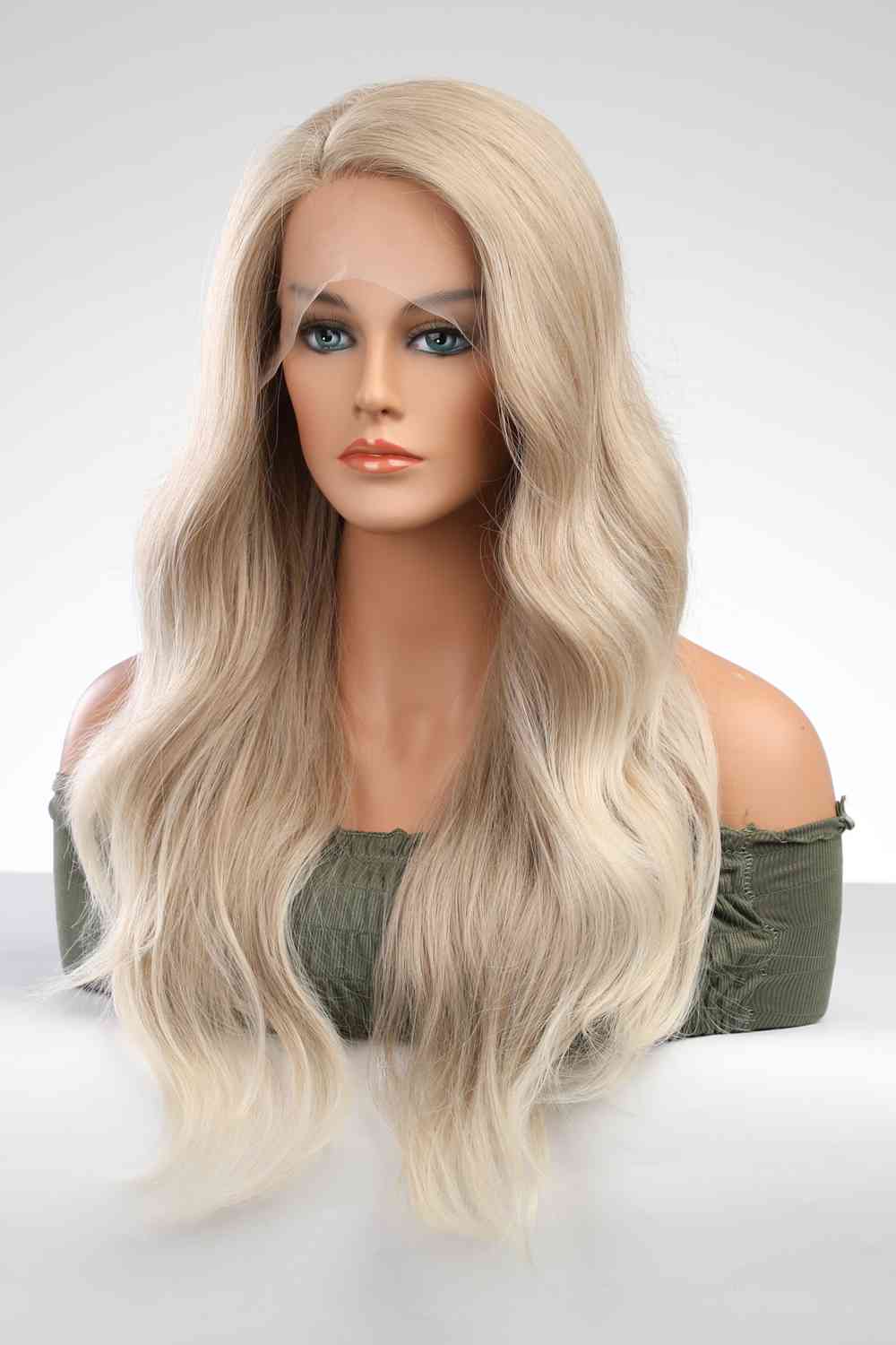 13*2" Lace Front Wigs Synthetic Long Wave 25" 150% Density free shipping -Oh Em Gee Boutique