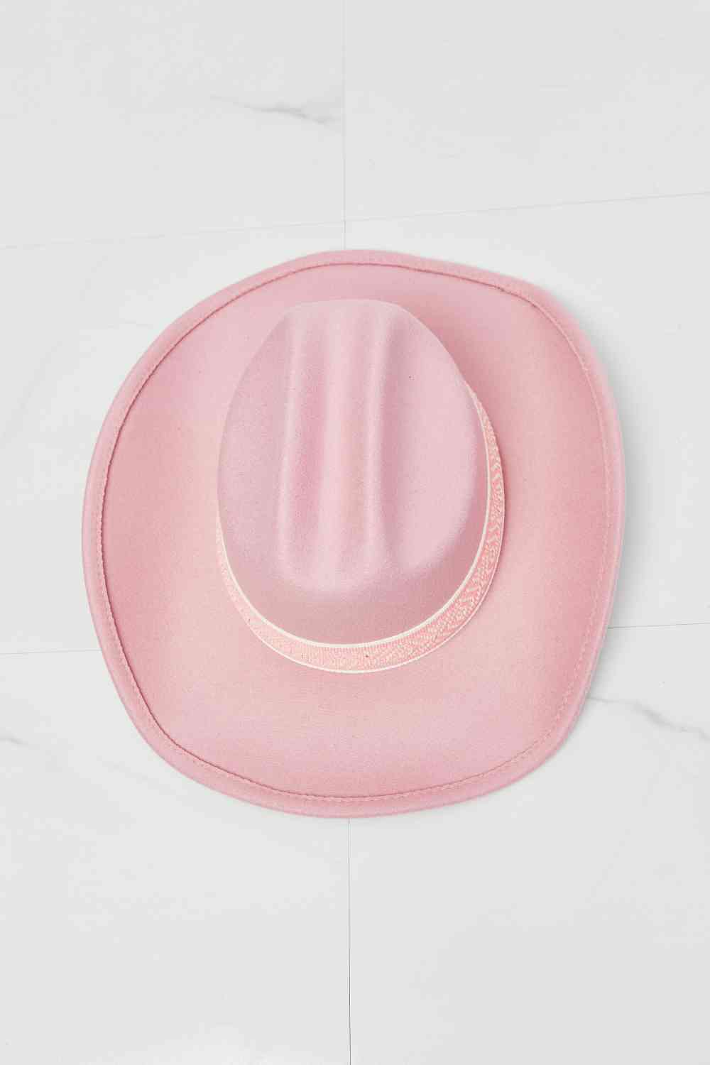Fame Western Cutie Cowboy Hat in Pink free shipping -Oh Em Gee Boutique