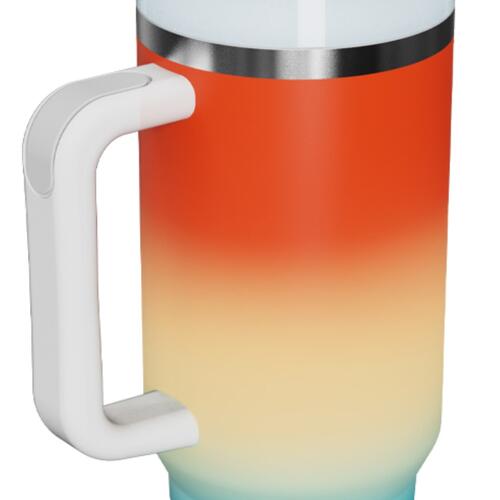 Gradient Multicolor Stainless Steel Tumbler free shipping -Oh Em Gee Boutique