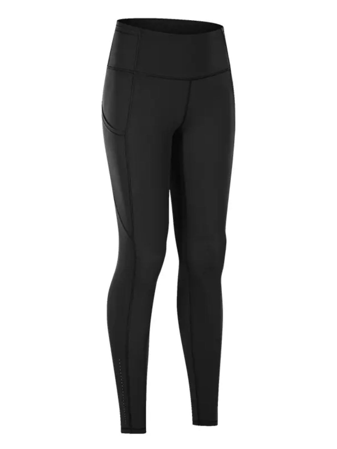 Wide Waistband Sports Leggings free shipping -Oh Em Gee Boutique