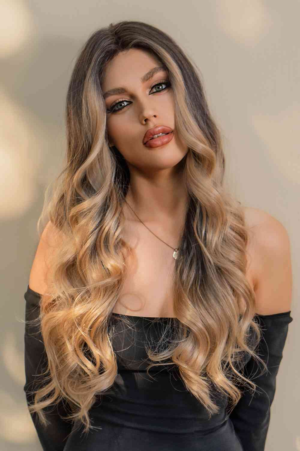 13*2" Lace Front Wigs Synthetic Long Wave 26" 150% Density free shipping -Oh Em Gee Boutique