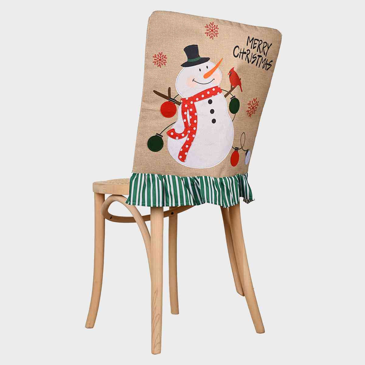 MERRY CHRISTMAS Chair Cover free shipping -Oh Em Gee Boutique