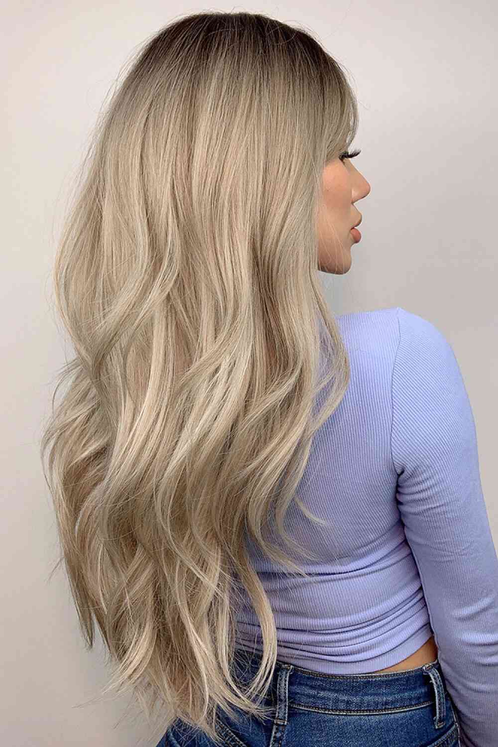 Full Machine Long Wave Wigs 26'' free shipping -Oh Em Gee Boutique