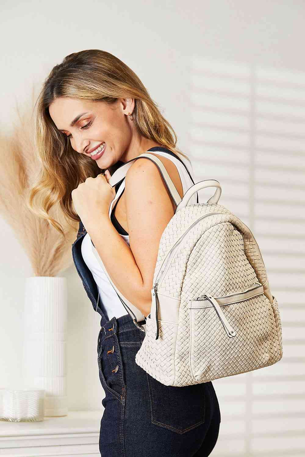 SHOMICO PU Leather Backpack free shipping -Oh Em Gee Boutique