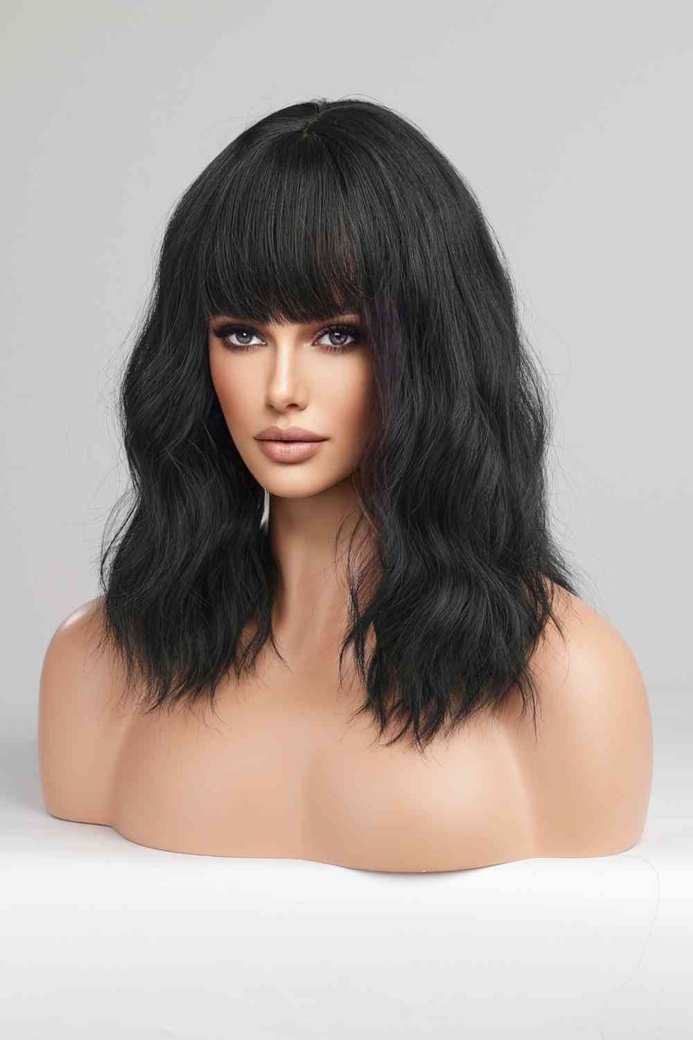 Mid-Length Wave Synthetic Wigs 12'' free shipping -Oh Em Gee Boutique