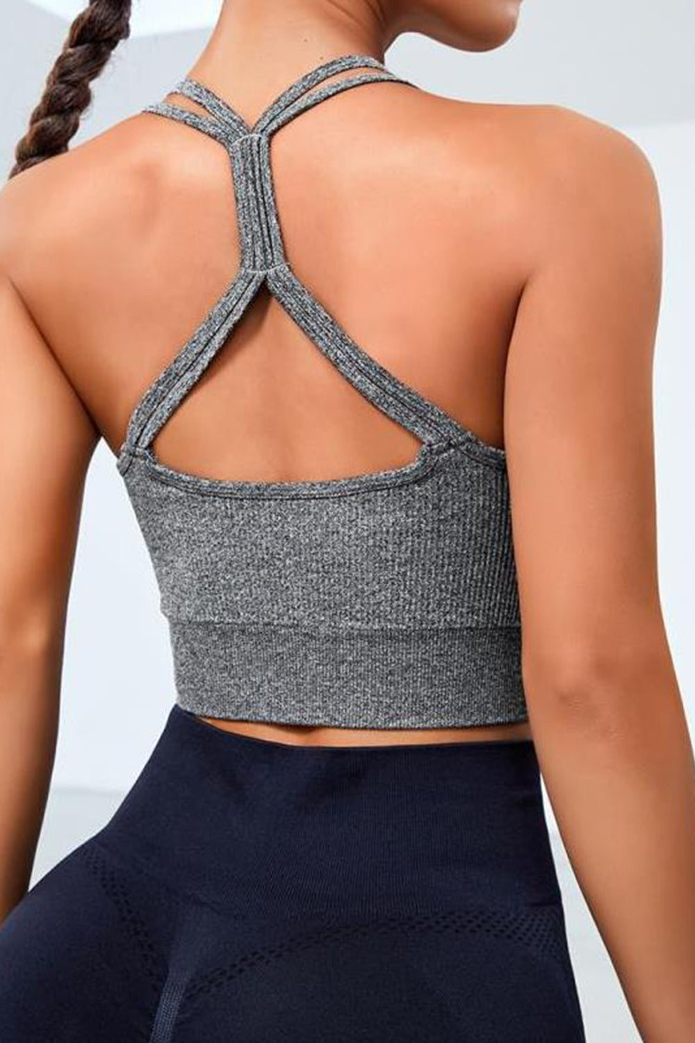 Open Back Sports Tank free shipping -Oh Em Gee Boutique