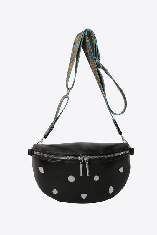 PU Leather Sling Bag free shipping -Oh Em Gee Boutique
