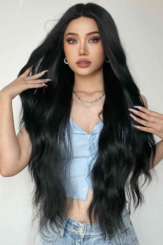 Full Machine Long Wave Synthetic Wigs 28'' free shipping -Oh Em Gee Boutique