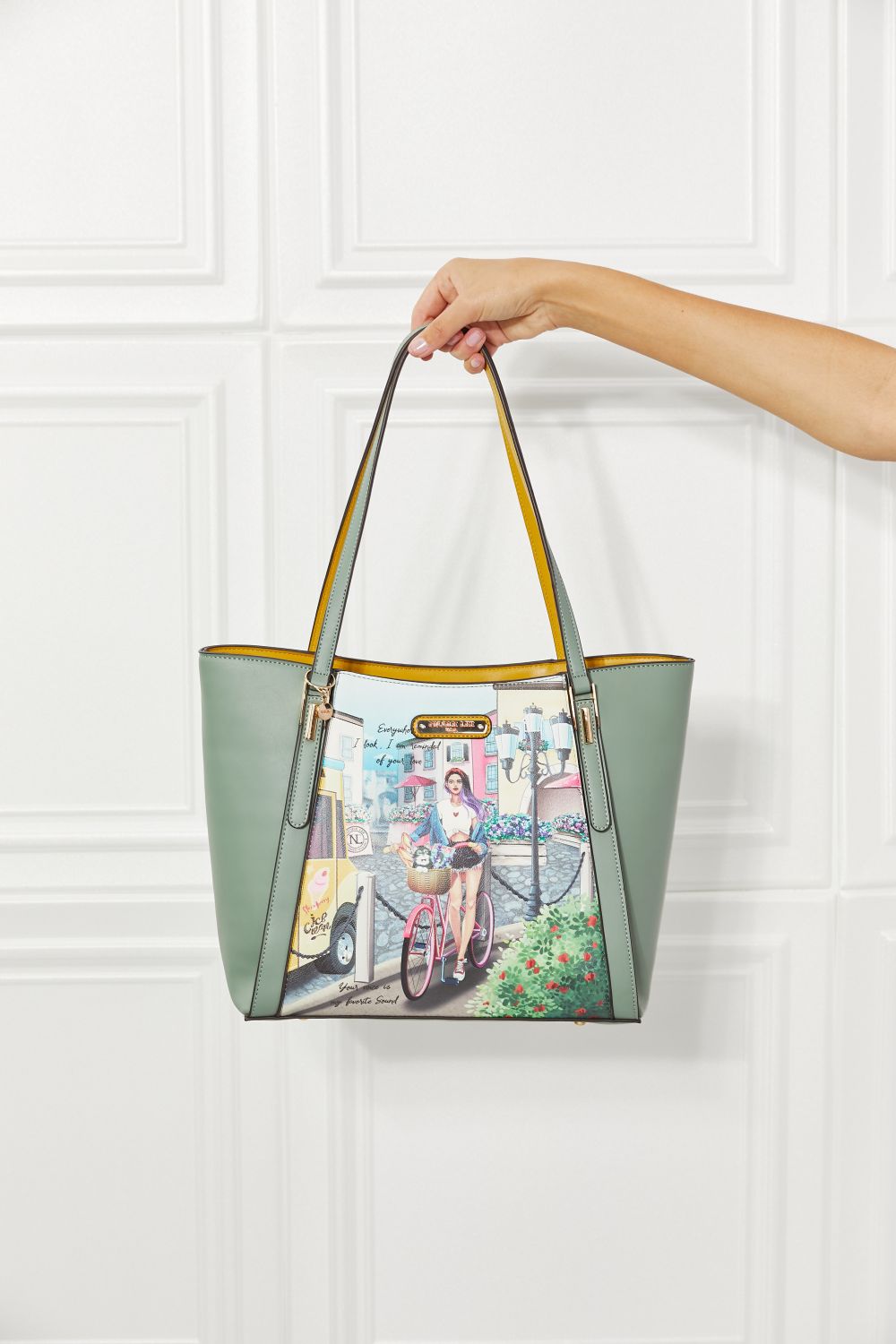Nicole Lee USA Around The World Handbag Set free shipping -Oh Em Gee Boutique