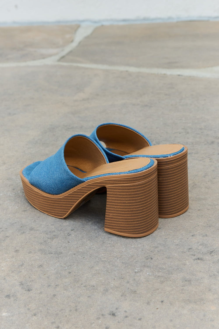 Weeboo Essential Platform Heel Sandals free shipping -Oh Em Gee Boutique