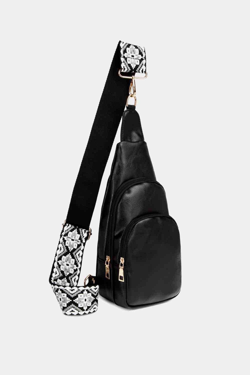 PU Leather Sling Bag free shipping -Oh Em Gee Boutique