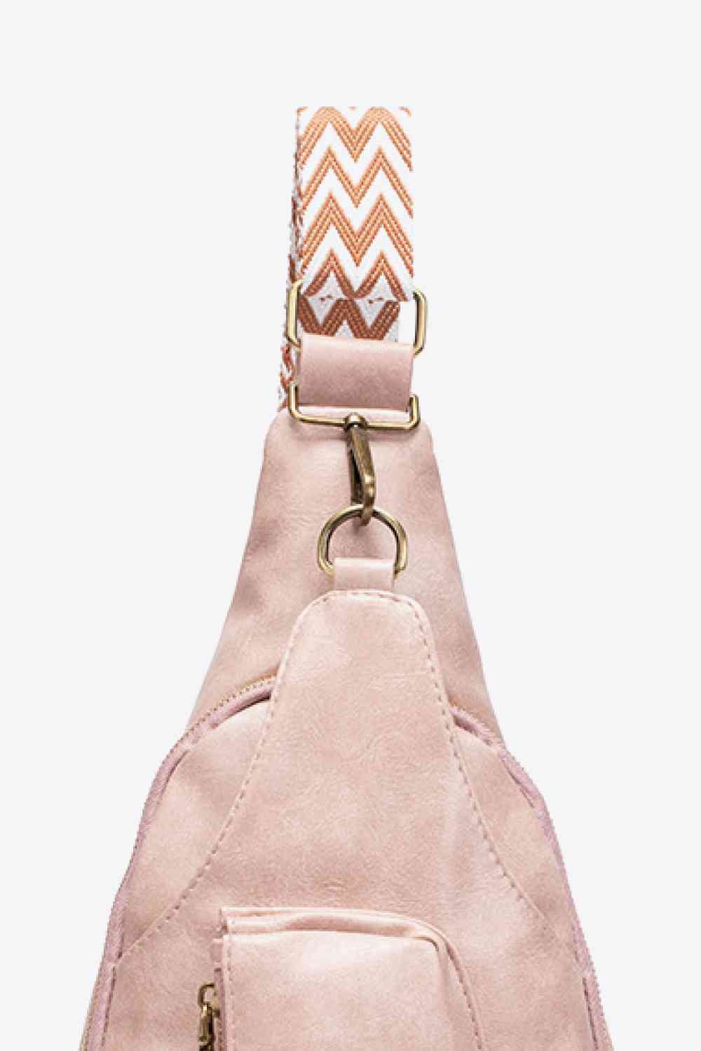 All The Feels PU Leather Sling Bag free shipping -Oh Em Gee Boutique