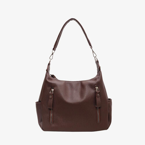 PU Leather Shoulder Bag free shipping -Oh Em Gee Boutique